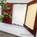 Mahogany Enclosed Whiteboard / Egan Board